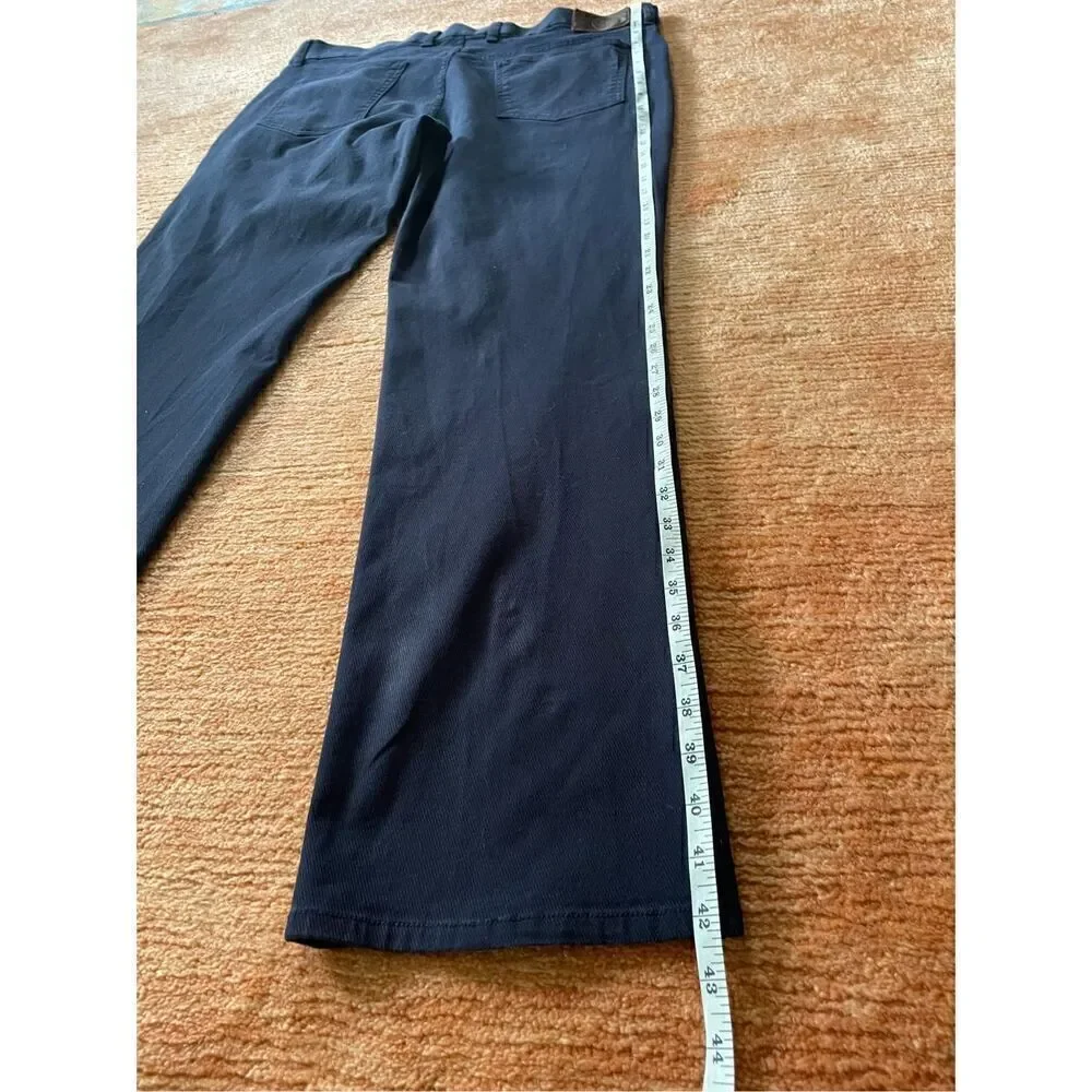 Hart Schaffner Marx Mens Size 38x32 Pants Blue 5 Pocket Pant Jeans Cotton Blend